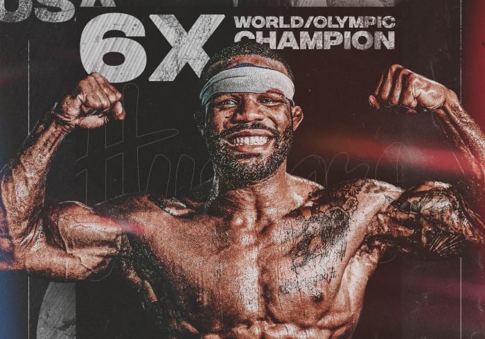 Jordan Burroughs six-time world or olympic champion